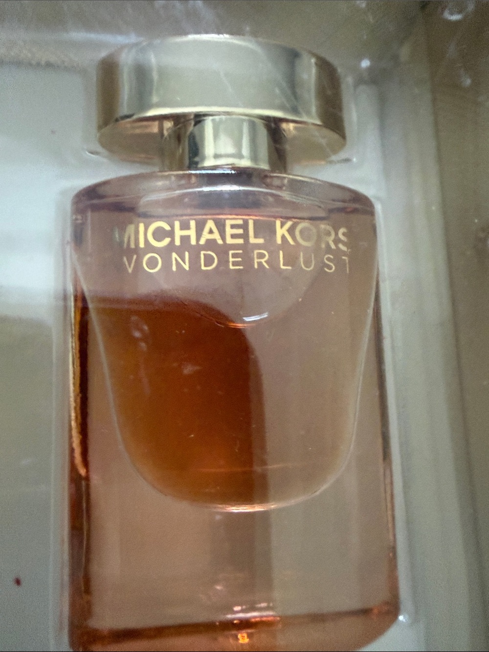 Michael Kors Mini Perfume Set — Gold Clear Pink Yellow Amber Bottles - Picture 6 of 6